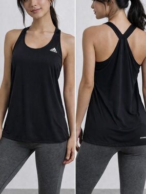 Adidas AEROREADY Black Racerback Tank Top S